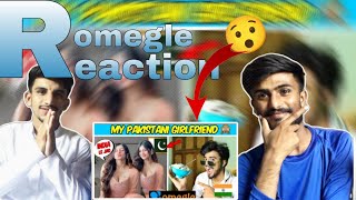 OMEGLE My New Begam from pakistan  Found love on Omegle  omegel indian Reaction Video [upl. by Euqinim]