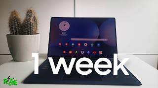 TAB S10 ULTRA 5G WITH KEYBOARD COVER 1 WEEK REVIEW TIPS AND TRICKS  NOTES amp DEX [upl. by Ahsrat]