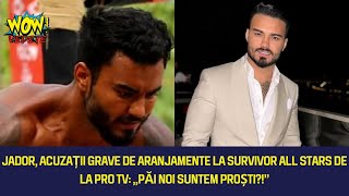 Jador Acuze Grave la Survivor All Stars de la Pro TV [upl. by Clim]