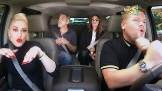 EXCLUSIVE How Late Late Show Got Gwen Stefani George Clooney Julia Roberts for Carpool Karao… [upl. by Koral]