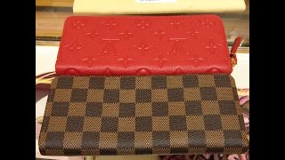 REVEAL  Louis Vuitton clemence wallet stephen sprouse bandeau Gucci cardcase [upl. by Malvia]