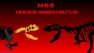 MRB MESOZOICRANDOMBATTLES ep2 Aerotitan vs Hatzegopteryx ParaceraOfficial338 [upl. by Akym]