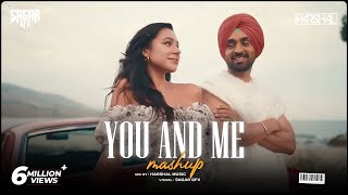 You And Me Mashup  Harshal Music  Shubh X Diljit Dosanjh X Ap Dhillon  Punjabi Love Song 2024 [upl. by Aerdnu]