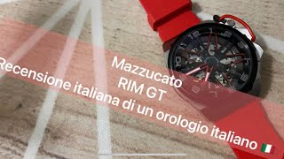 Mazzucato RIM GT un orologio bello italiano innovativo ed interessante 🧐  recensione in mano [upl. by Alyhs]