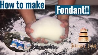 How to Make Marshmallow Fondant [upl. by Aelyak]