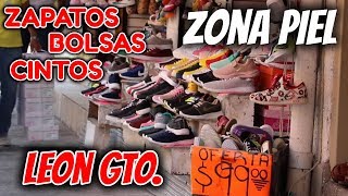 🔴 ASI ES LA ZONA PIEL LEON GTO ⚠ ZAPATOS BOLSAS CARTERAS CINTOS ✅ COSTOS COMO LLEGAR TIPS [upl. by Suu]