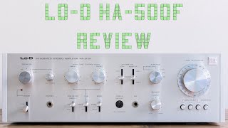 Hitachi LoD HA500F Review  Is this integrated VFET amp as good as VFET power amps [upl. by Airdua646]