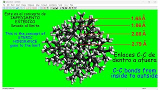 IMPEDIMENTO ESTÉRICO al límite Aprende Química Orgánica conmigo [upl. by Adnik]
