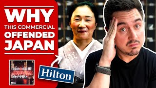 Hilton Hotels Vs Japan How Offensive was Their Removed Commercial  AbroadinJapan 32 [upl. by Hauger]