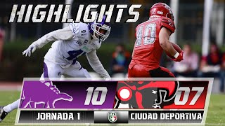 HIGHLIGHTS de Dinos vs Mexicas  Jornada 1 LFA 2022 [upl. by Venterea999]