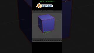 BLENDER quotAstuce Minute 3quot Objet aux Contours dessinés et animés [upl. by Adelina]