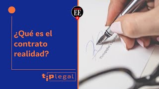 ¿Qué es y para qué sirve el contrato realidad  El Espectador [upl. by Otis]