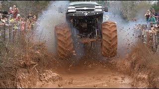 Truck Bounty Hole  Mardi Gras MuddFest 2019  Creekside Offroad Ranch [upl. by Ambie651]