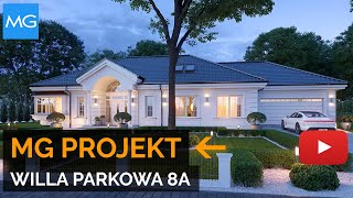 Projekt domu Willa Parkowa 8 A MG Projekt  16157 m² [upl. by Ajna]