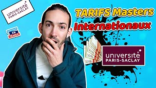 Tarifs Masters internationaux université Paris Saclay أسعار جامعة باريس ساكلاي [upl. by Rihana]