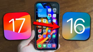 Как откатиться с iOS 17 на iOS 16 без потери данных и копий Откат с iOS 17 на iOS 16 инструкция [upl. by Ahl]