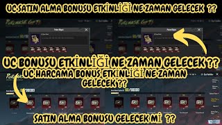 SATIN ALMA BONUSU NE ZAMAN GELİYOR TAHMİNİ TARİH  RP SANDIĞI AÇILIMI  PUBG MOBİLE GÜNÜN İLKLERİ [upl. by Celik712]