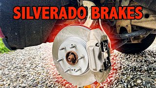 Front Brake Replacement Made EASY  20192023 Chevy Silverado [upl. by Atinob]