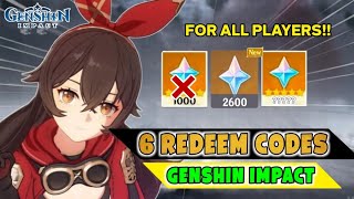 Free Primogems Code Genshin Impact Codes 48 [upl. by Droffats]