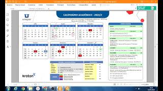 CALENDÁRIO ACADÊMICO DA UNIVERSIDADE UNOPAR 20222 SEGUNDO SEMESTRE [upl. by Anoiek]