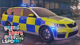 UK Police Skoda Patrol  GTA 5 LSPDFR  The British Way 37 [upl. by Good635]