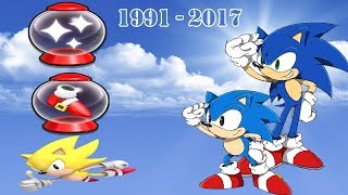 Sonics Series InvincibilityPower SneakersSuper Sonic Jingles 19912017  Final [upl. by Burgwell]