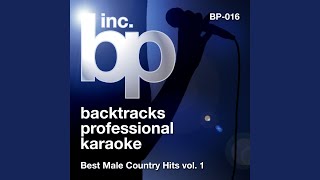 Backwards Karaoke Instrumental Track In the Style of Rascal Flatts [upl. by Culhert]