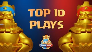 Top 10 Plays of the 2020 Clash Royale League World Finals [upl. by Yornoc]