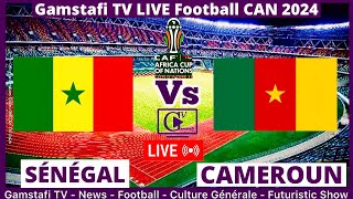 Sénégal Vs Cameroun En Direct CAN 2024 Commenté en temps réel  Gamstafi TV [upl. by Folsom]