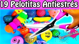 Cortando pelotas antiestrés 19 pelotitas  Supermanualidades [upl. by Violeta243]