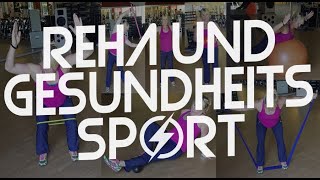 Rehasport im Stehen mit Stab Gruppenspiel [upl. by Nroht303]