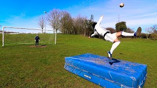 SCORING CRISTIANO RONALDOS INCREDIBLE BICYCLE KICK GOAL ft Chris MD [upl. by Cuttie]