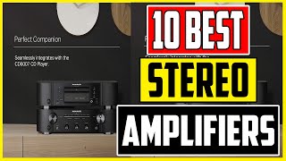 10 Best Stereo Amplifiers 2023 Top Audio Integrated Amp Picks [upl. by Rases598]