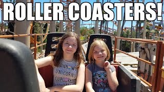 Who Loves Roller Coasters Knotts Berry Farm trip  Babyteeth More [upl. by Steffi]