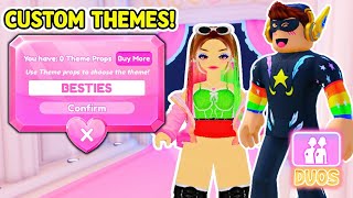 DRESS TO IMPRESS Custom THEMES WITH me IBellaYT Series [upl. by Onaireves]