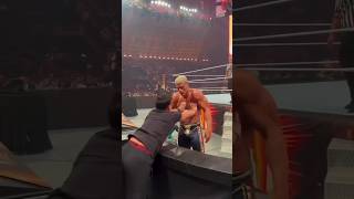 Cody Gets Attacked by a aficionado during live Event viralvideo wrestling wwewrestler aew wwe [upl. by Ynettirb]