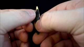 How to replace a fountain pen nib [upl. by Lednam]