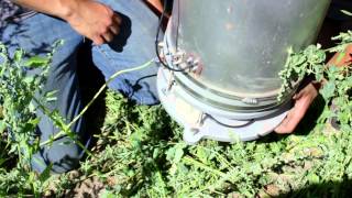 UMS Smart Field Lysimeter Install [upl. by Ydollem]