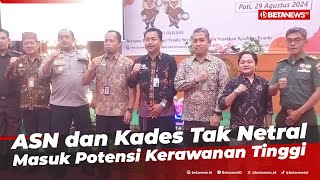 Bawaslu Pati Petakan Kerawanan Pilkada Pati 2024 [upl. by Hugo]