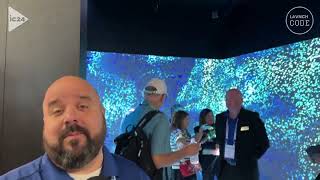 Christie Showcases Immersive Room at InfoComm 2024 [upl. by Gombach]