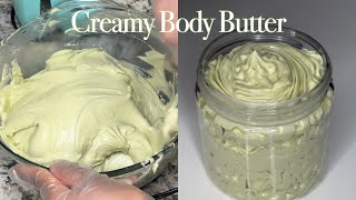 HOW TO MAKE THE CREAMIEST WHIPPED BODY BUTTER STEP BY STEP WITH MEASUREMENTSENTREPRENEURSHIP LIFE [upl. by Airak]