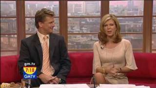 Kate Garraway in fishnet tights 1 [upl. by Ayadahs597]