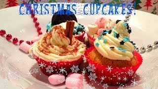 ❉ Christmas Cupcakes ideas  How to make Xmas cupcakes  Its Time to Cook [upl. by Van]