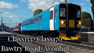 開學後第一部片Class153Class170 Bawtry Road Avonhill 【ROBLOX】 [upl. by Suedaht]