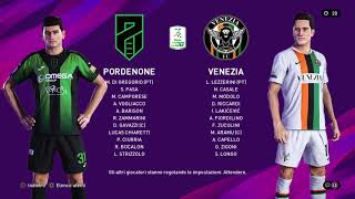 Pordenone vs Venezia  BeSports il Campionato Ufficiale della Serie B [upl. by Ynohtnaeoj345]