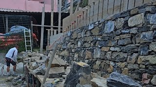 Muri a Secco Genova Mure guri nga Italia sta trasmettendo dal vivocostruzione muro in pietra [upl. by Volney]