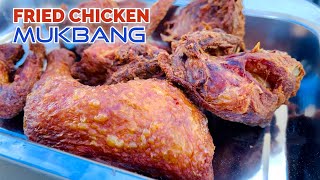 VLOG 215 Fried Chicken Mukbang [upl. by Yvan98]