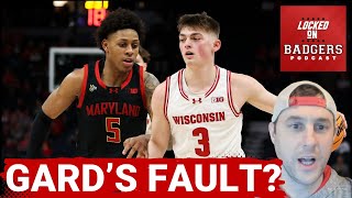 Wisconsin Badgers basketball and football QA show Greg Gards fault that Essegien transfered [upl. by Aloise]