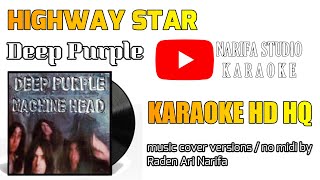 Highway Star Deep Purple Karaoke version  with Lyrics [upl. by Fogarty343]