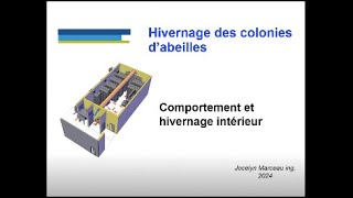 Comportement et hivernage intérieur de labeille [upl. by Vasti466]